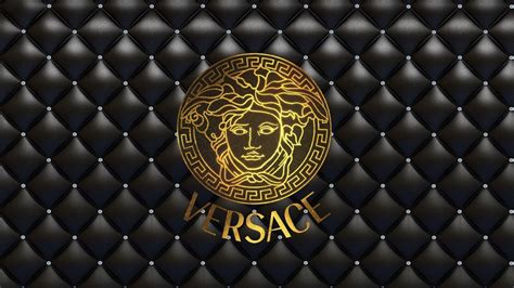 versace logo slides|Versace logo background.